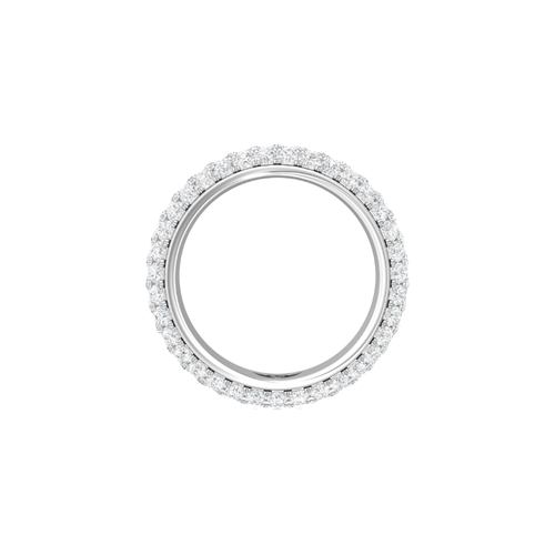 Martin Flyer Eternity Wedding Band DWBFM6PL-2.00-F thumbnail 3