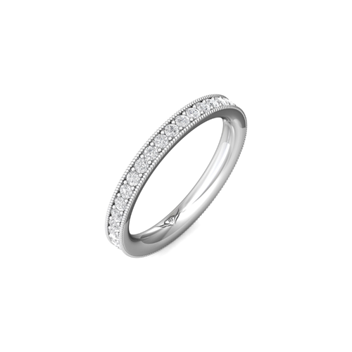 Martin Flyer Eternity Wedding Band DWBFM1Z-.75-F thumbnail 5