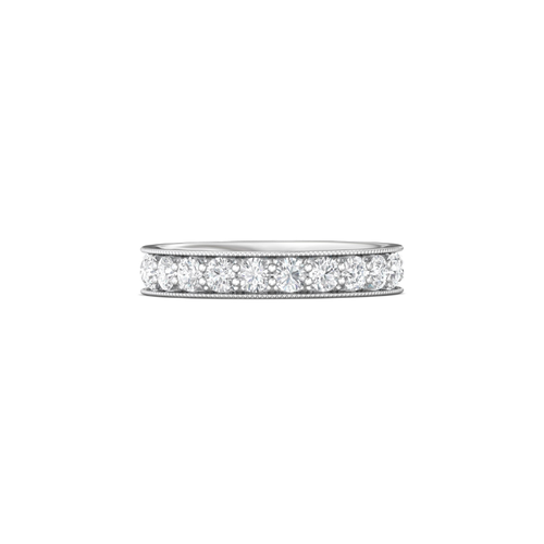 Martin Flyer Eternity Wedding Band DWBFM1PL-2.00-F