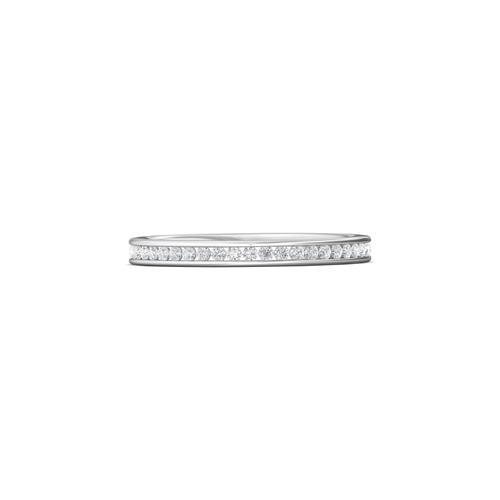 Martin Flyer Eternity Wedding Band DWBFC1Q-.50-F