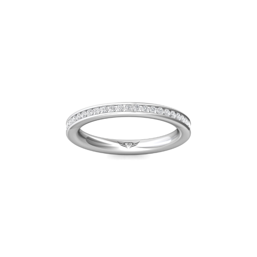 Martin Flyer Eternity Wedding Band DWBFC1Z-.50-F thumbnail 2