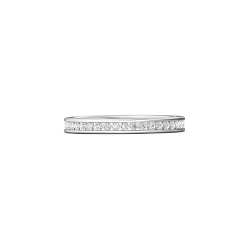 Martin Flyer Eternity Wedding Band DWBFC1PL-.75-F