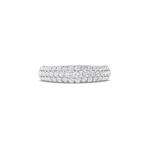 Martin Flyer Micropave Wedding Band DWBMH11PL-F Martin Flyer Micropave Wedding Band DWBMH11PL-F