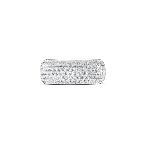 Martin Flyer Micropave Wedding Band VMO10SWBPL-F Martin Flyer Micropave Wedding Band VMO10SWBPL-F
