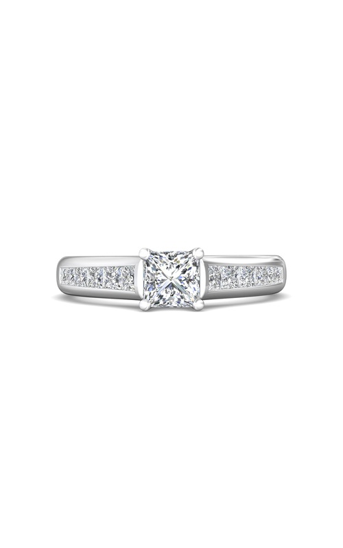 Martin Flyer Channel/Shared Prong Engagement Ring DERC01XSPCQ-C-5.0PC
