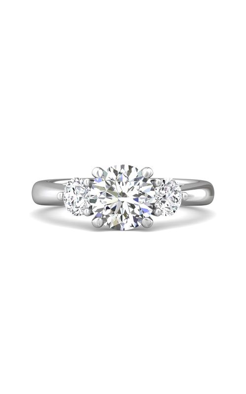 Martin Flyer Three Stone Engagement Ring DERT02MQ-F-7.5RD
