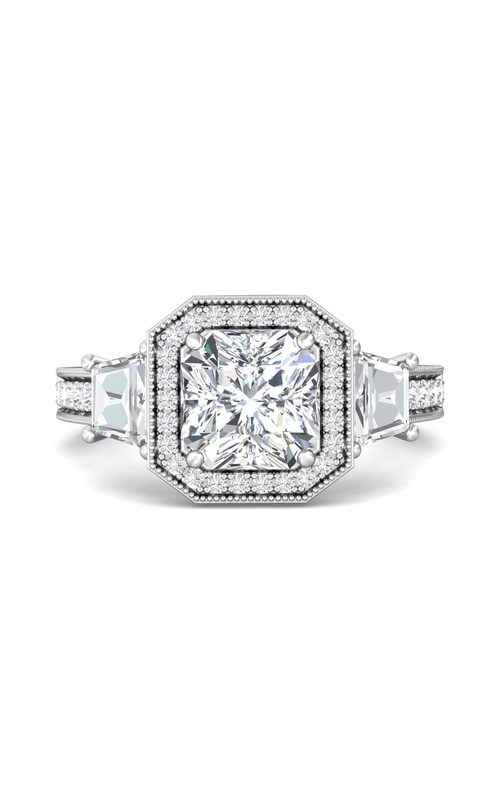 Martin Flyer Vintage Engagement Ring V5265SSTRQ-AENG-C-7.0AC
