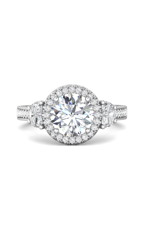 Martin Flyer Vintage Engagement Ring V5265SHMRQ-AENG-C-8.0RD