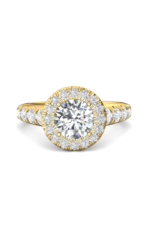 Martin Flyer Flyer Fit Engagement Ring DERMH34MRDYQ-F-7.5RD Martin Flyer Flyer Fit Engagement Ring DERMH34MRDYQ-F-7.5RD