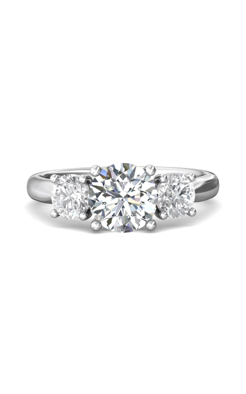 Martin Flyer Flyer Fit Three Stone Engagement Ring DERT01LRDQ-F-8.0RD