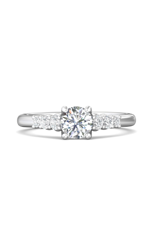 Martin Flyer FlyerFit Channel & Shared Prong Engagement Ring CTSP01PL-F-5.5RD
