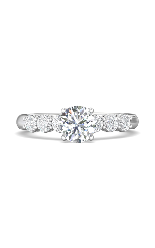 Martin Flyer FlyerFit Channel & Shared Prong Engagement Ring DERSP02ASPL-F-6.5RD