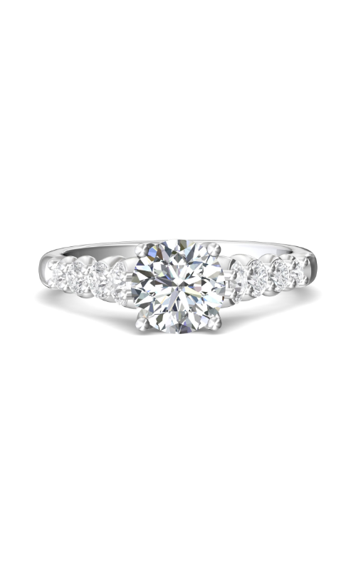 Martin Flyer FlyerFit Channel & Shared Prong Engagement Ring DERSP04MRPL-F-7.0RD