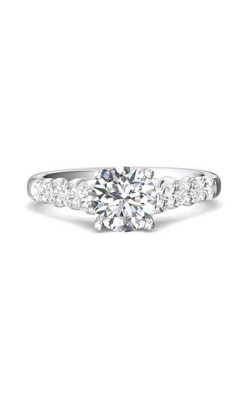 Martin Flyer Channel/Shared Prong Engagement Ring DERSP04MRQ-F-7.0RD