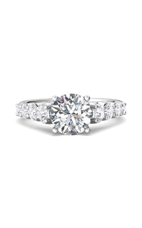 Martin Flyer FlyerFit Channel & Shared Prong Engagement Ring DERSP05MPL-F-8.0RD
