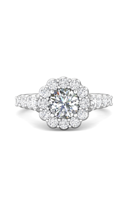 Martin Flyer FlyerFit Channel & Shared Prong Engagement Ring DERHSP04MRCUQ-F-6.5RD
