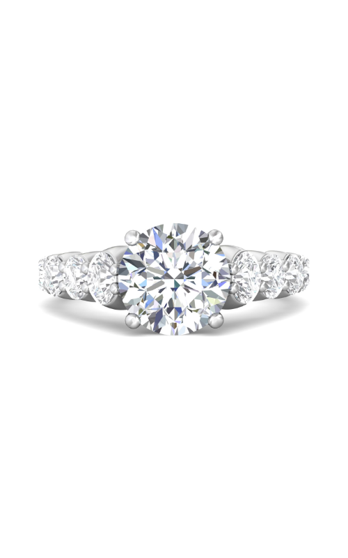 Martin Flyer FlyerFit Channel & Shared Prong Engagement Ring DERSP05LQ-F-9.0RD