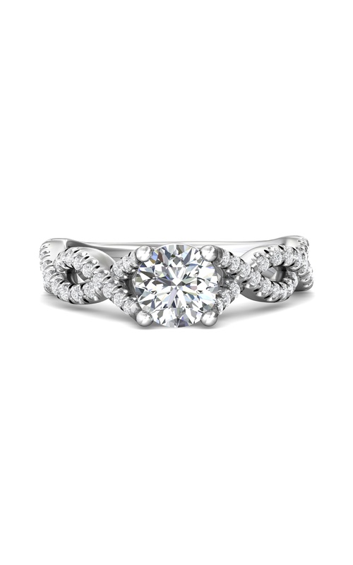Martin Flyer Split Shank Engagement Ring DERM58SQ-F-6.5RD