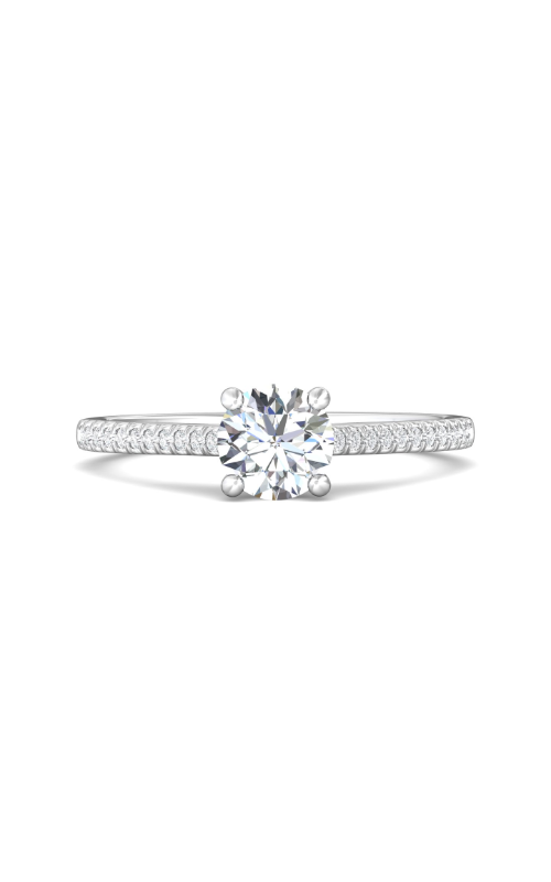 Martin Flyer Flyer Fit Micropave Engagement Ring DERM18XSQ-F-6.0RD