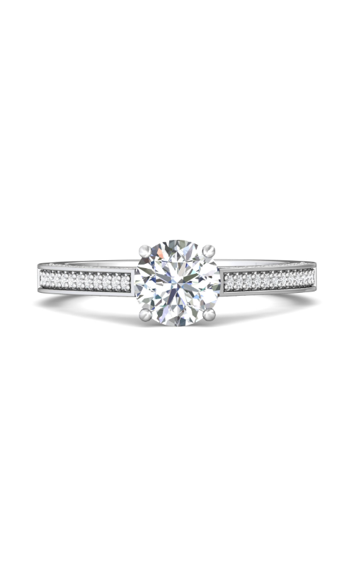 Martin Flyer Flyer Fit Micropave Engagement Ring DERM56XSQ-F-6.5RD