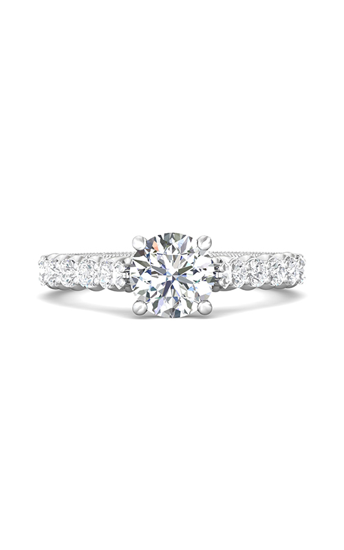 Martin Flyer Flyer Fit Vintage Engagement Ring V5139XSEQ-AENG-F-6.5RD