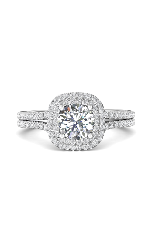Martin Flyer Flyer Fit Split Shark Engagement Ring CM10XSCUDBLQ-F-6.5RD