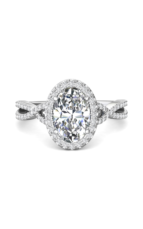 Martin Flyer Flyer Fit Split Shark Engagement Ring DERMH27XSOVQ-F-10.5X7.0OV