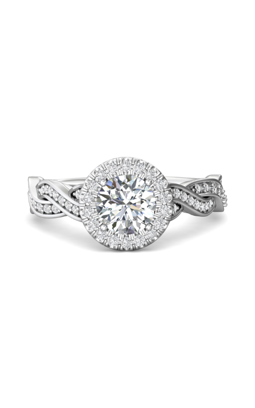 Martin Flyer Flyer Fit Split Shark Engagement Ring CM15XSRDQ-F-6.5RD