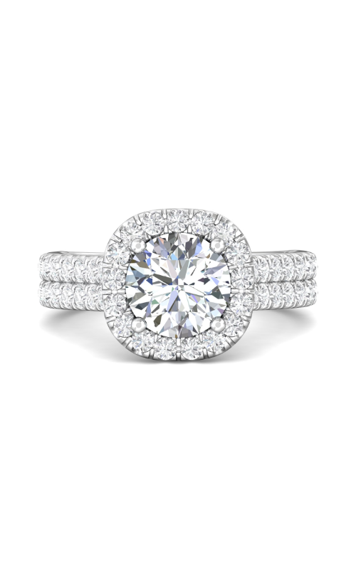 Martin Flyer Encore Vintage Engagement Ring DERMH85CUQ-F-8.0RD