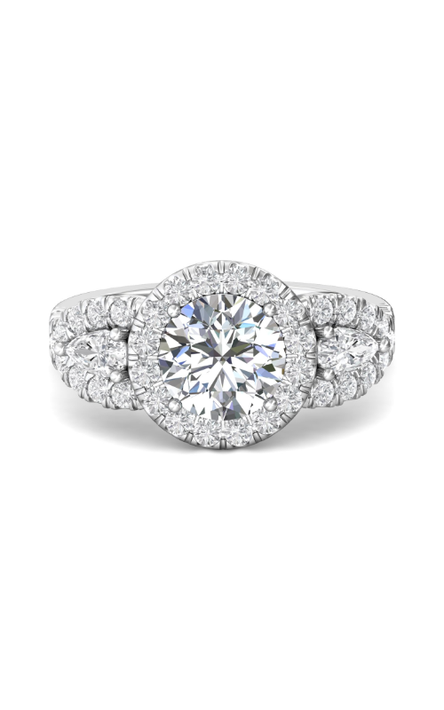 Martin Flyer Encore Vintage Engagement Ring VT02PSQ-F-8.0RD