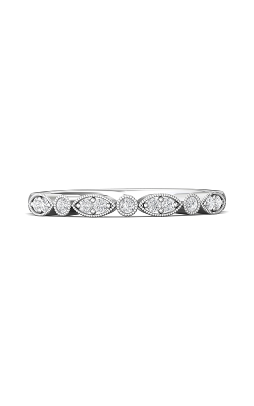 Martin Flyer Micropave Bead Set Wedding Band DWBM9PL-F