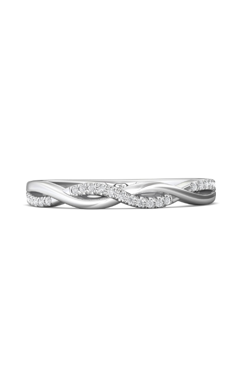 Martin Flyer Micropave Cut Down Wedding Band DWBM39XSQ-F