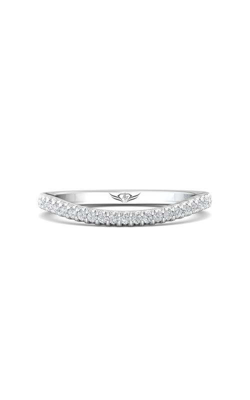 Martin Flyer Micropave Wedding Band DWBMH40XXSQ-F