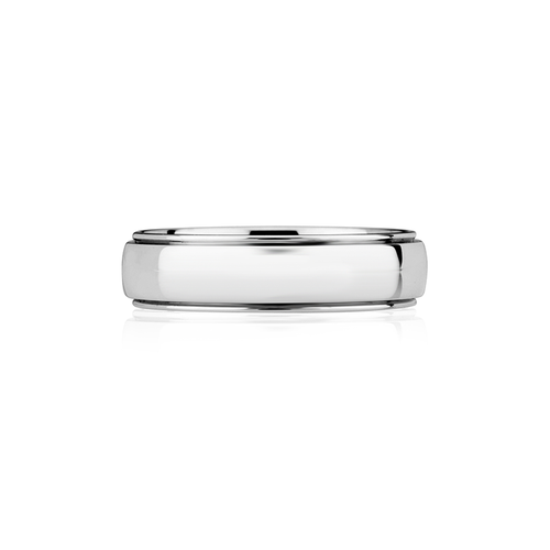 A.JAFFE Plain Wedding Band BB0089/PL