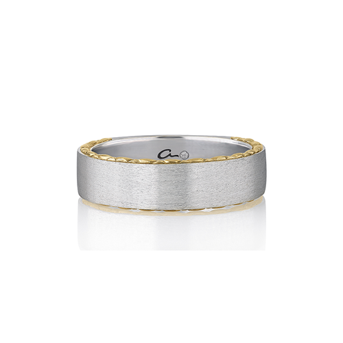 A.JAFFE Plain Wedding Band GR1025Q/PL