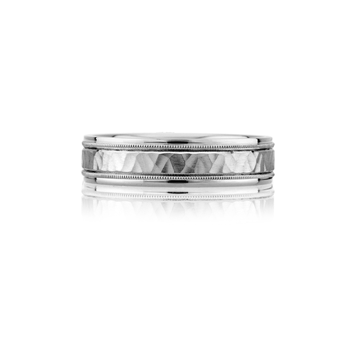 AJAFFE Two Tone Wedding Band BR4623/PL thumbnail 1