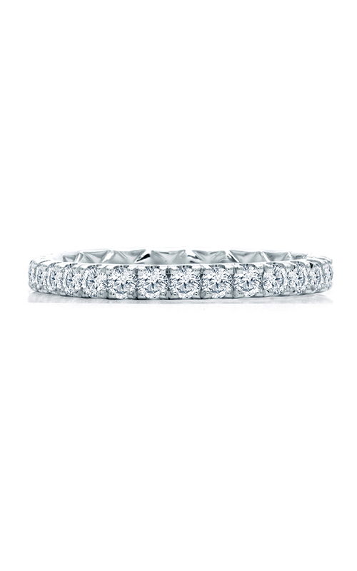 A.JAFFE Quilted Collection  18K White Gold Wedding Band WR1024Q/25