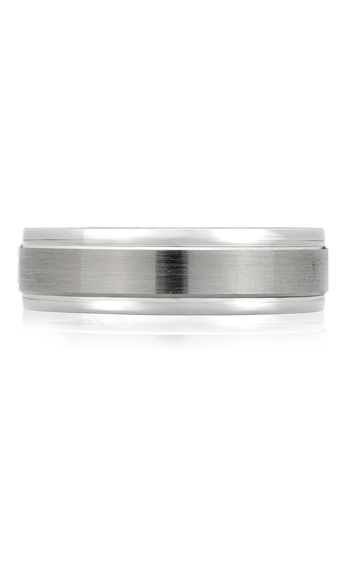 A.JAFFE Plain  18K White Gold Wedding Band BR4620/PL