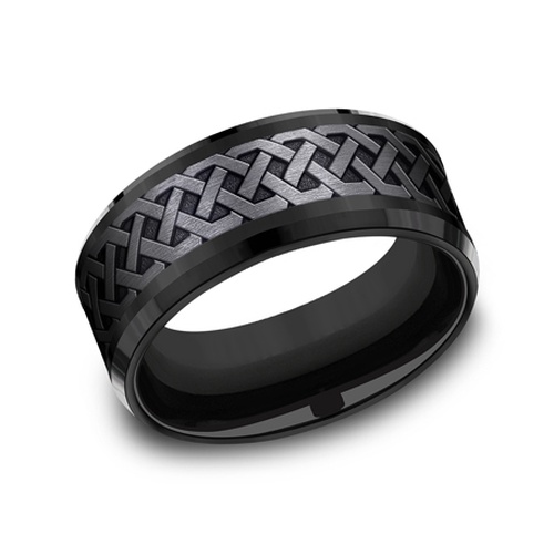 Forge Wedding Band  CF109361BKT06