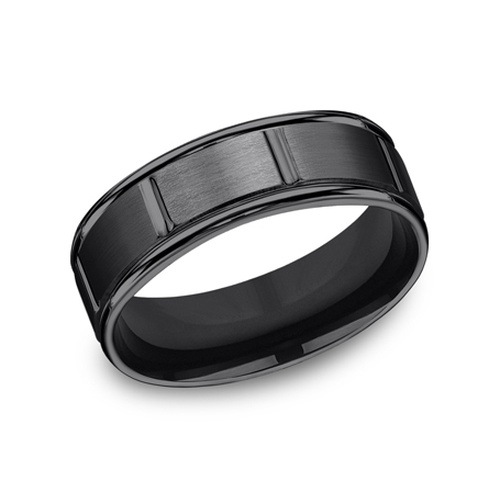 Forge Wedding Band  RECF77452BKT06