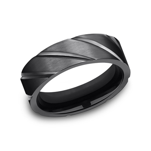 Forge Wedding Band  CF67550BKT06