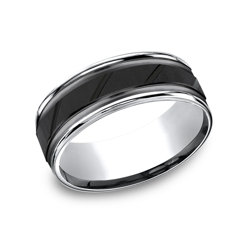 Forge Wedding Band  RECF68442BKCC10