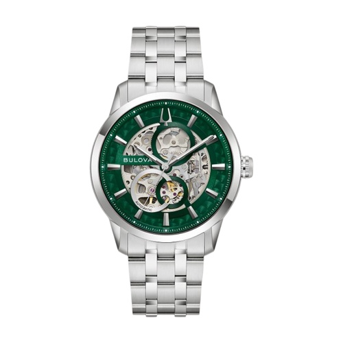 Bulova Unisex Analogico Quarzo Orologio con Cinturino in 96A273, cinturino, Cinghia