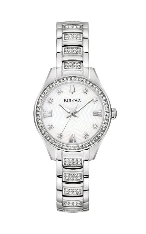 Bulova Crystal Watch 96L311