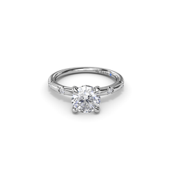 Fana Solitaire Engagement Ring S4086-Platinum thumbnail 1