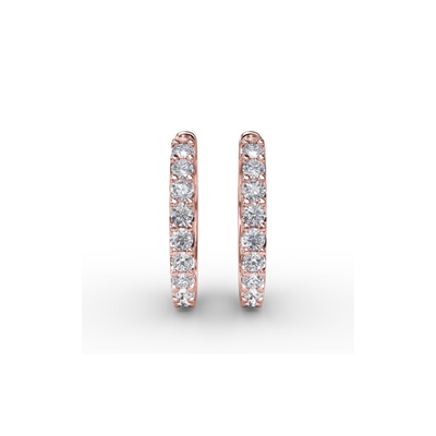 Fana Diamond Fashion Earrings ER4929-18kt-Rose