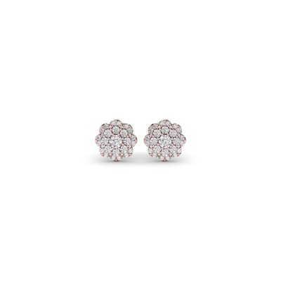 Fana Diamond Fashion Earrings ER4965-18kt-Rose Fana Diamond Fashion Earrings ER4965-18kt-Rose