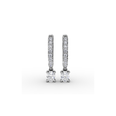 Fana Diamond Fashion Earrings ER5067-18kt-White