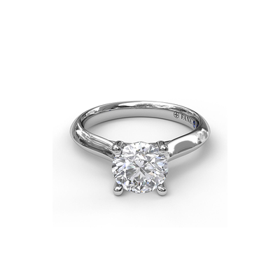 Fana Solitaire Engagement Ring S3535-18kt-White