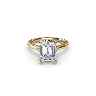 Fana Solitaire Engagement Ring S4150-18kt-Yellow